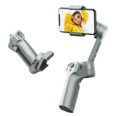 Mini-MX Kompakt Stabilisator Handheld Gimbal Batteriebetrieben Bluetooth Verbindung