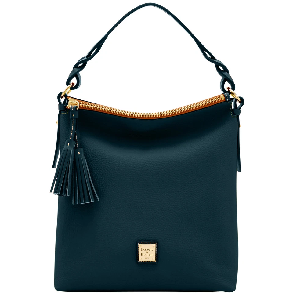 Sloan pequeño grano de guijarro Dooney & Bourke | negro negro