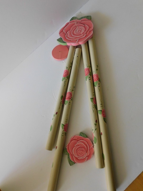 Wind Chime Roses Floral 