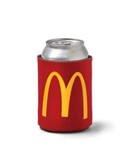 McDonald's Golden Arches Can Cooler - Can Cozy Koozie - NEW