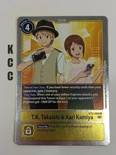 Digimon CCG #BT6-089 R T.K. Takaishi & Kari Kamiya Foil