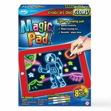 Magic Pad Light Up Drawing Pad Sparks Creativity Makes Learning Fun Glow 