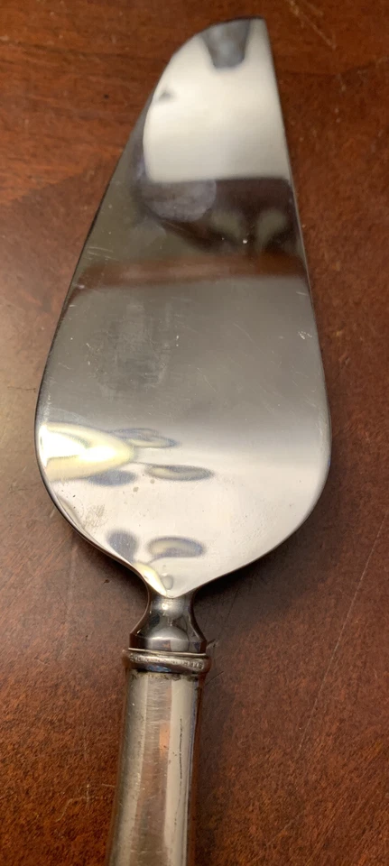 Servidor de pastel y pastel de plata esterlina Pilgrim by Manchester 1932 - 10 1/2" Foto 4 de 4