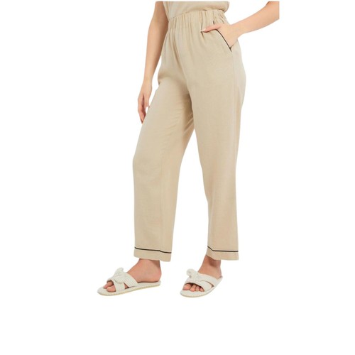 Womens Beidge Ladies Formal Party Cocktail Costume Blouse Trousers Size 10-20 - Picture 3 of 21