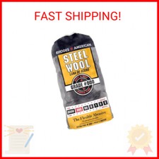 Homax - 33873210009 Steel Wool, Extra Fine Grade 000, 12 Pads