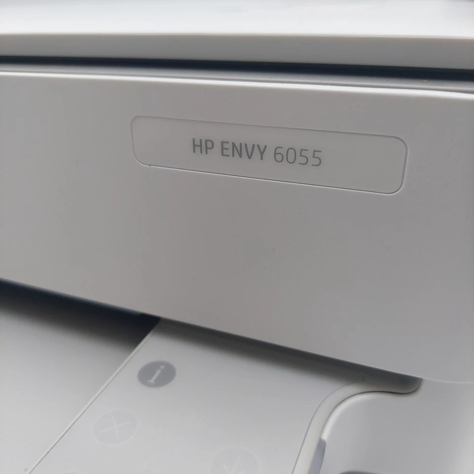 HP Envy 6055 All-Occasion All-in-One Printer White Tested Needs Ink - Image 2 of 4