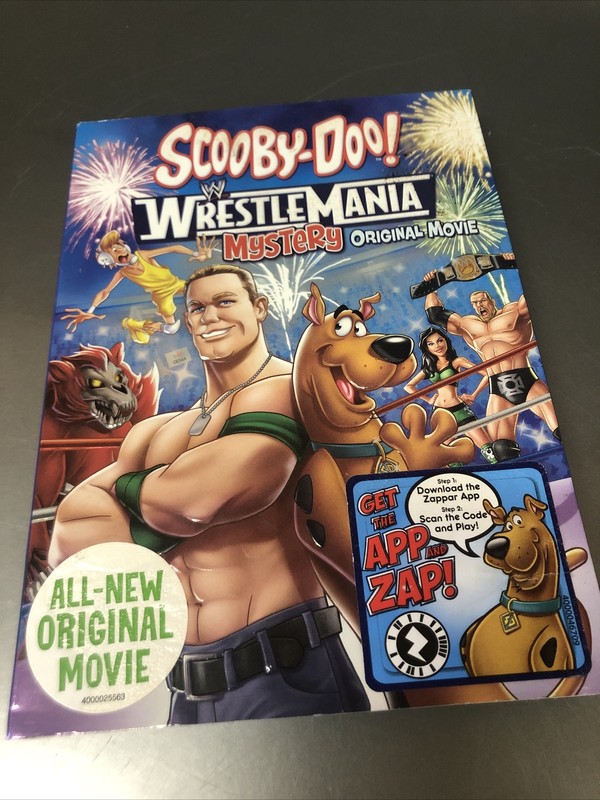 Scooby-Doo! WrestleMania Mystery DVD, Various, W/ Slip Cover