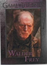 DAVID BRADLEY - Walder Frey - Game of Thrones - Autograph Trading Card