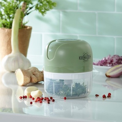 Histoire De Cuisine Mini Zerkleinerer USB Akku Multizerkleinerer 100ml