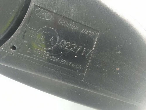 E4022717 door mirror left hand for HYUNDAI I10 (PA)(2007- ) 1.1 STYLE 2028434