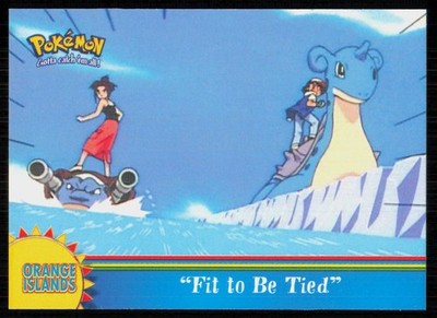 2000 Topps Pokemon TV Animation Series 3 Fit to Be Tied #OR2