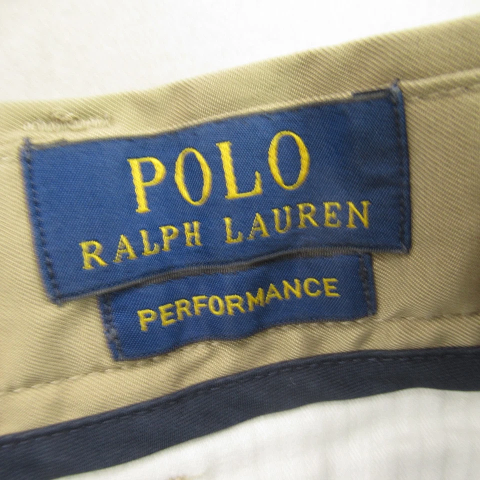 Polo Ralph Lauren Shorts Mens 33 Chino Outdoors Pockets Lightweight Beige - Image 3 of 4