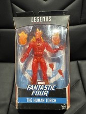Marvel Legends- Fantastic Four  The Human Torch Action Figure - Hasbro New