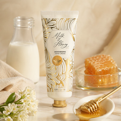 Oriflame Milk & Honey Gold Moisturising Hand Cream   Nourishing & Softening 75ml