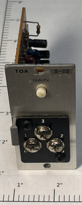 #ad #ad TOA S 02S Buzzer Yelp Tone Test Signal Generator Module for 900 Series Amplifier $69.95