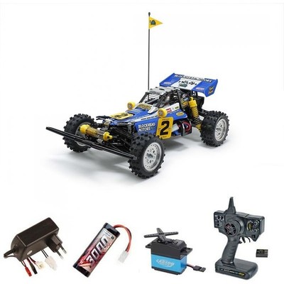 Tamiya Hotshot II Blockhead Motors 1:10 4WD Bausatz mit Regler - 300058710SET