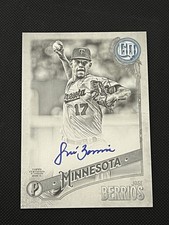 2018 Topps Gypsy Queen - Autographs José Berríos #GQA-JB Black & White /50 (AU)