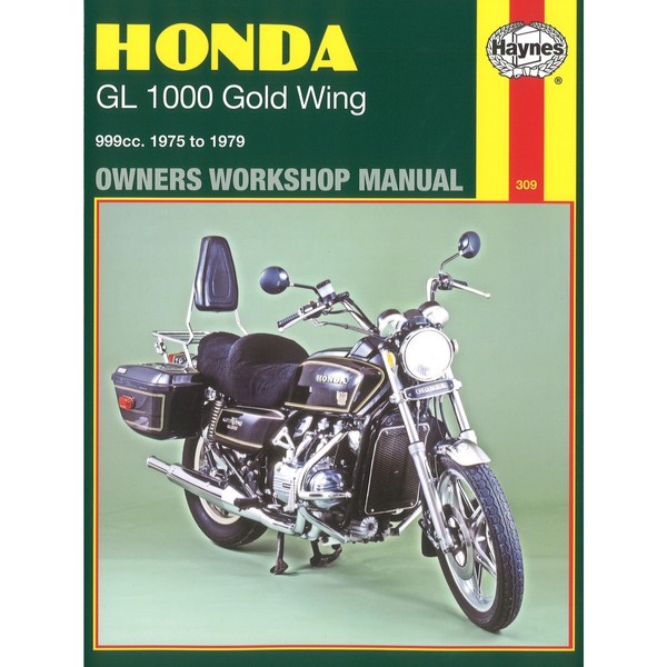 Honda Motorrad GL 1000 Gold Wing (1975-1979) Reparaturanleitung Haynes-image