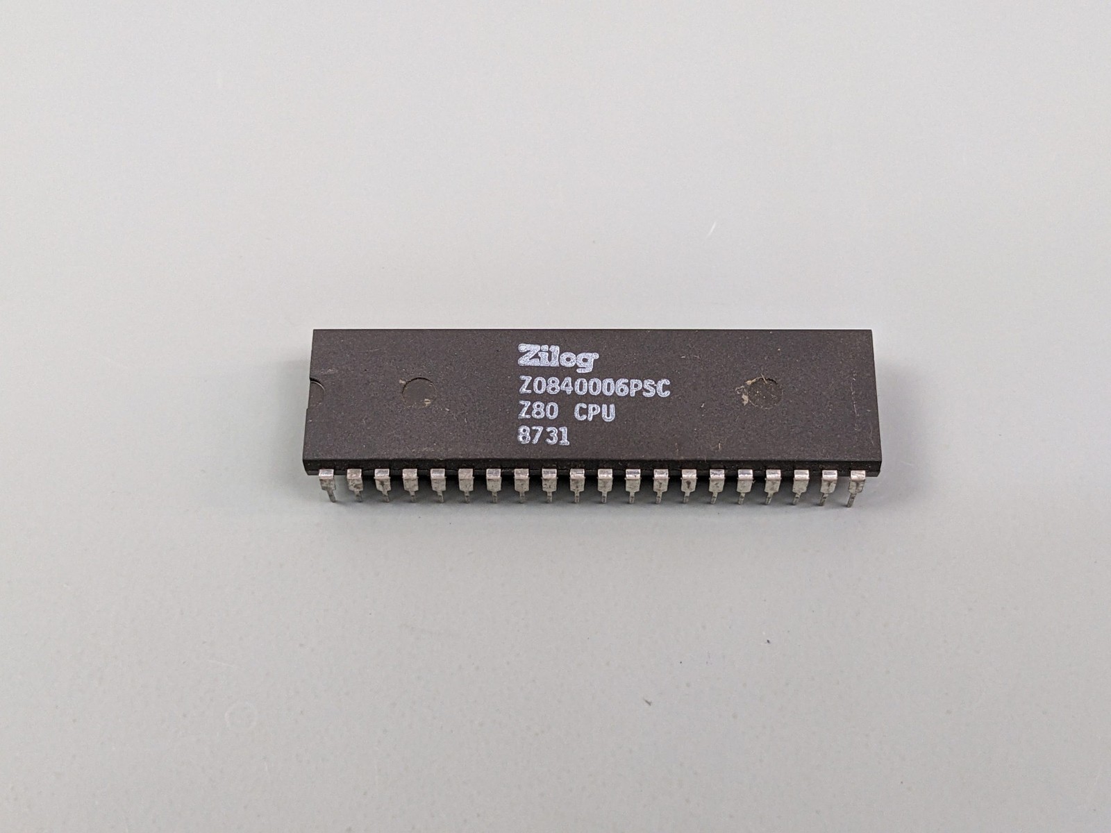 Zilog Z0840006PSC (6.17MHz Z80 CPU) for PC, CP/M