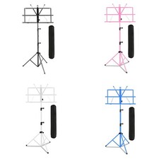 Sheet Music Stand Height Adjustable for Orchestra Music Players Performance