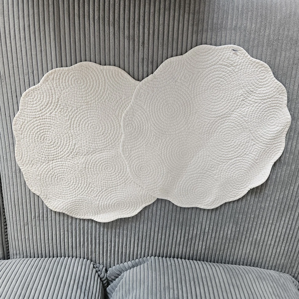 Tolles Tischset, Baumwolle, weiß