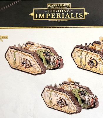 Legions Imperialis Cerberus Tank Destroyer Squadron (1 sprue, 2 tanks) Warhammer