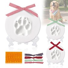 Pet Memorial Keepsake Ornament Kit - Dog  Cat Impression Kit as Loss Pet Kee...