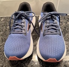 BROOKS Glycerin 21 Running Shoes Blue Icy Pink Rose Size 10 Women's