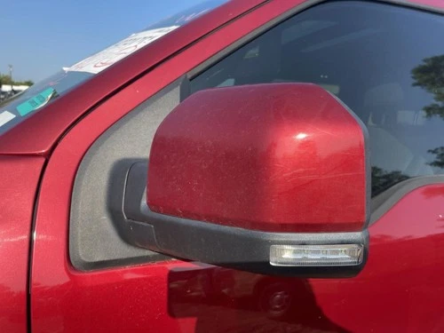 2015-2020 FORD F150 Power Side View Mirror Left Driver Red BSA Pedestal   973352