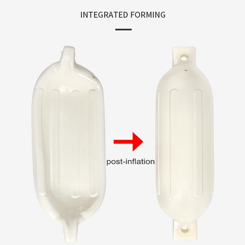 40×11 Cm Aufblasbare Bootsfender Für Sportboote Segelboote PVC- J0E1