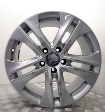 MERCEDES E-CLASS W212 17" SILVER ALLOY WHEEL A2124010902 (Z-390)