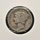 1942-D Mercury Dime 90% Silver US Mint Denver