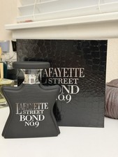 BOND No 9 LAFAYETTE STREET EAU DE PARFUM FOR MEN 1.7 Oz / 50 ml SPRAYED 6 TIMES