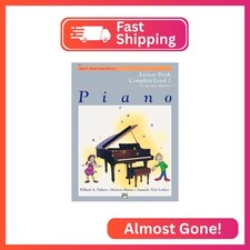 Piano Lesson Book: Complete Level 1, for the Later Beginner