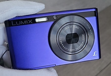 Panasonic Lumix DMC-XS1 Compact Digital Camera 16.1MP Purple BATTERY 8GB SD Card