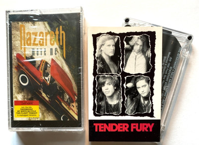 1994 SEALED NAZARETH Move Me + Private Metal CA 1988 Tender Fury T.S.O.L. 2 Tape