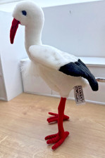 Stofftier von Hansa Creation Storch stehend ca. 27 cm