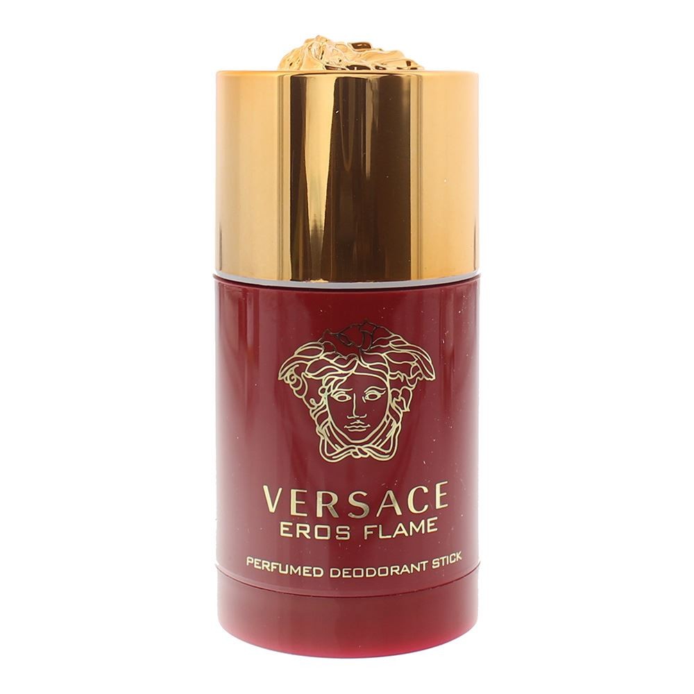 Versace Men's Black/Orange Eros Flame Perfumed Deodorant Stick 75Ml - Image 2