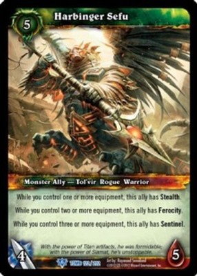 Vorbote Sefu - Grab der Vergessenen - World of Warcraft TCG