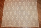 Vintage Victorian Style Lace Curtain Panel (1) Ecru 60”x 37” Rod Pocket — photo 3