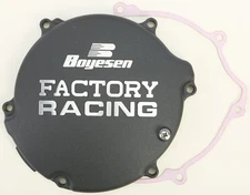 Boyesen Factory Clutch Cover Black For KAWASAKI KX125 1994-2002