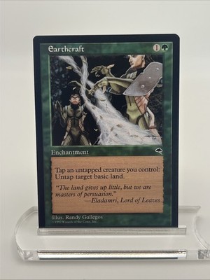Earthcraft Tempest 1997 Near Mint Mtg Magic The Gathering Illus. Randy Gallegos