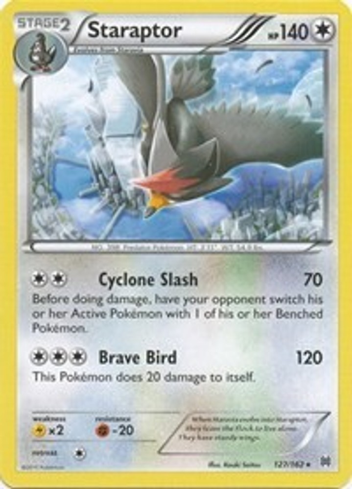 Pokemon - Staraptor [BKT - 127/162]