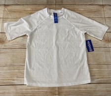 Ocean Gear Boys Long Sleeve Rash Guard Size XL 14-16 White