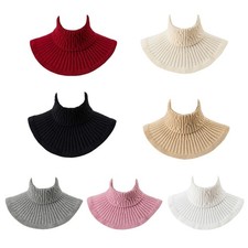 Women Collar Scarf Winter Scarf Cold Weather Detachable Wrap Scarf False Collar