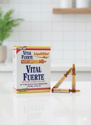 Vital Fuerte 10 Ampolletas Bebibles