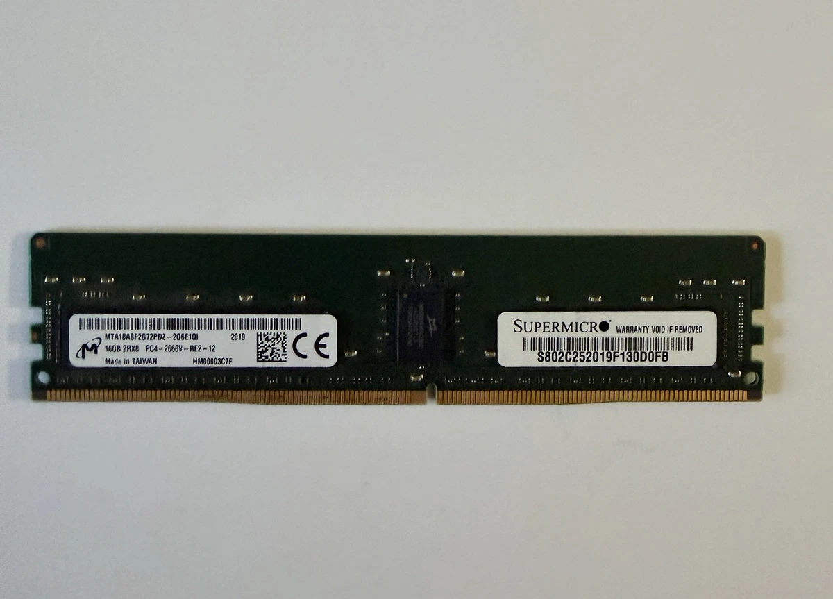Micron DDR4-2666V (PC4-21300U) 8GB x 2本 Компьютер Micron PC4-21300 (DDR4-2666) скорость шины RAM 288