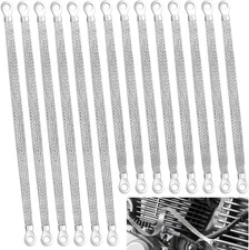 14pcs Ground Straps, 10/12 inch Engine Universal Automotive Ground Strap Kit Bra