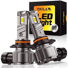Fog LED Light Bulb, 900 Brighter 6500K Cool White, Anti 9005/HB3 6500K white