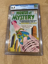 House of Mystery #144 1964 Silver Age DC Martian Manhunter CGC 6.5 RARE 💥